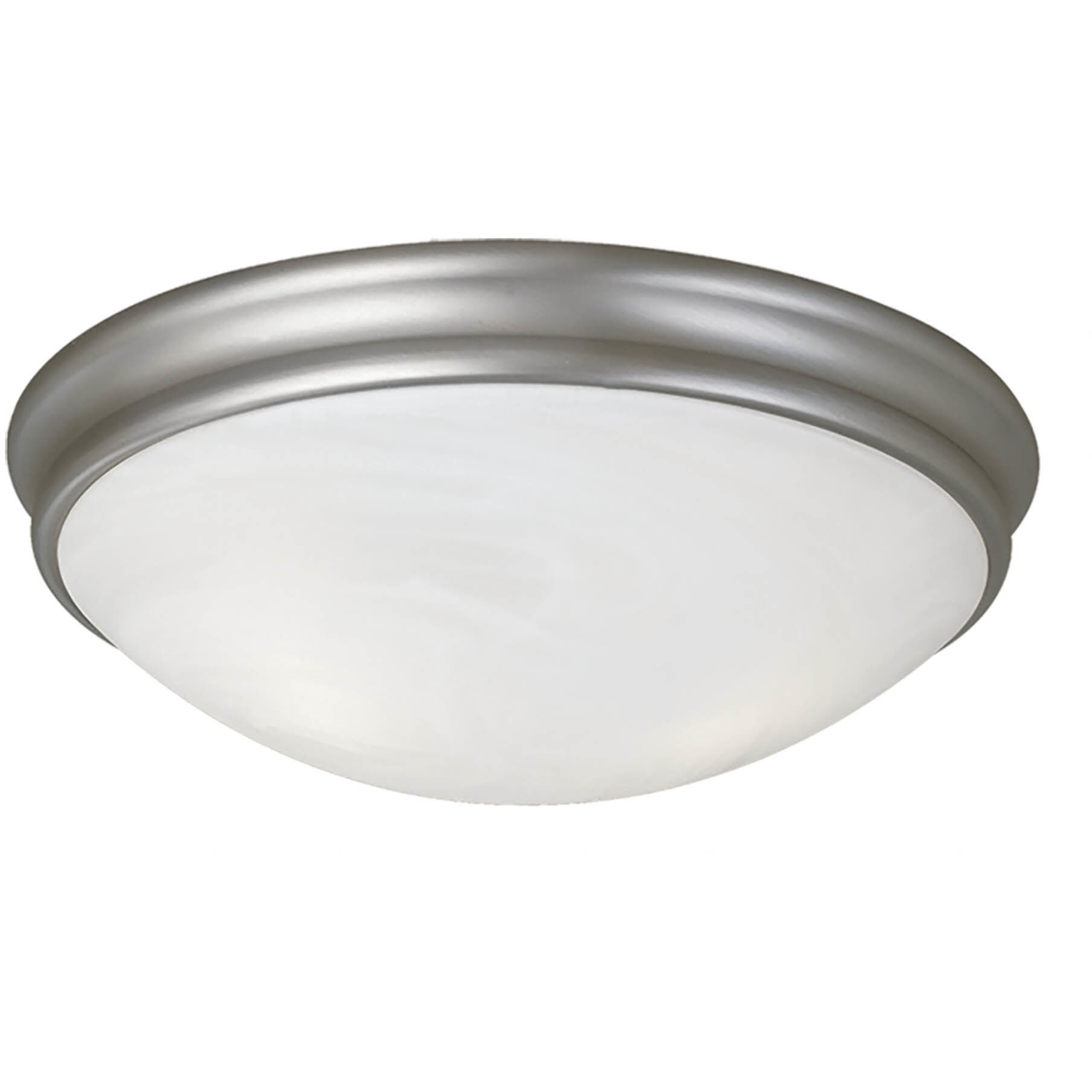 Orren 2 Light 12 inch Satin Nickel Flush Mount Ceiling Light